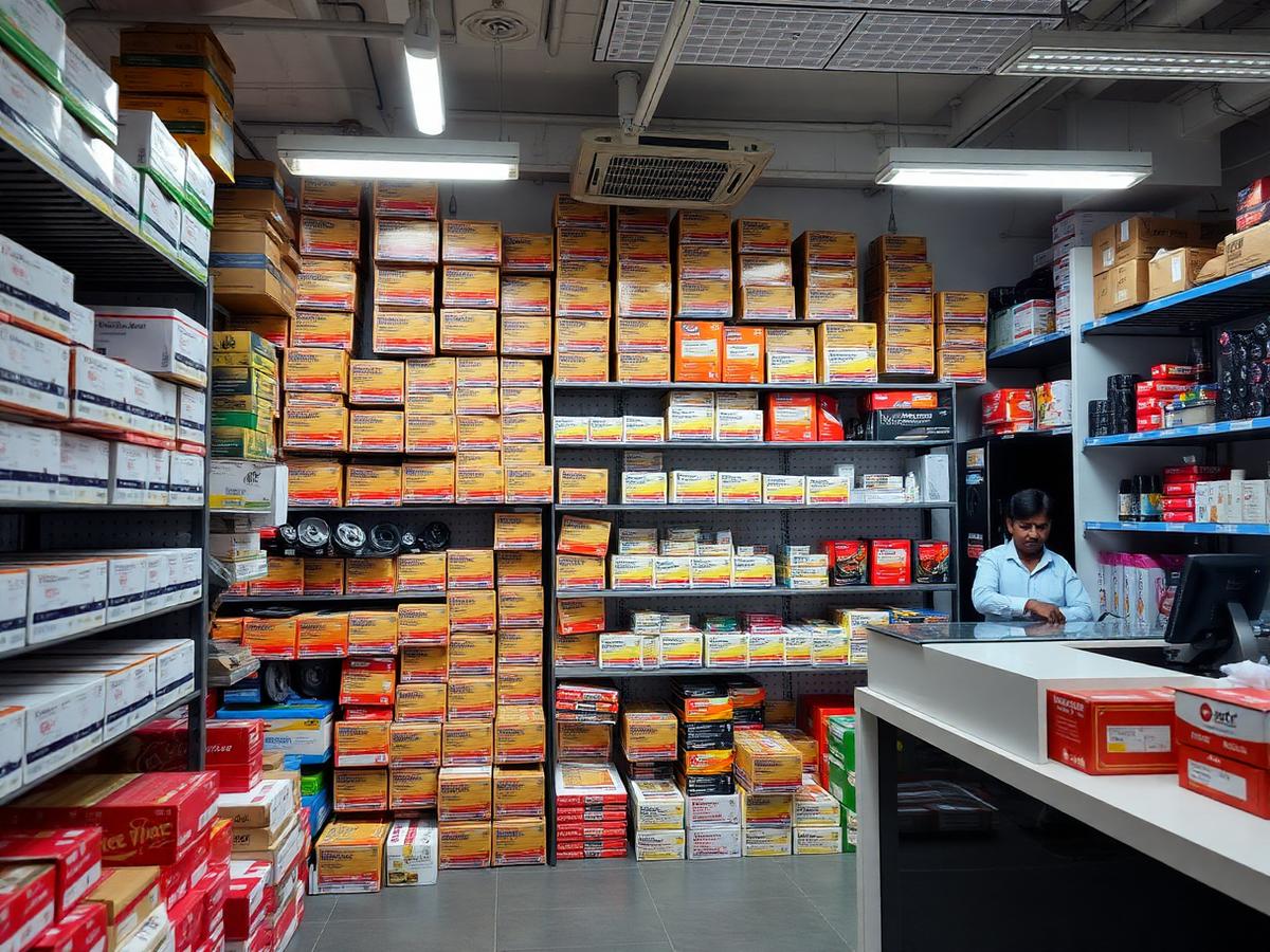 Pallan Automobiles store in Thrissur